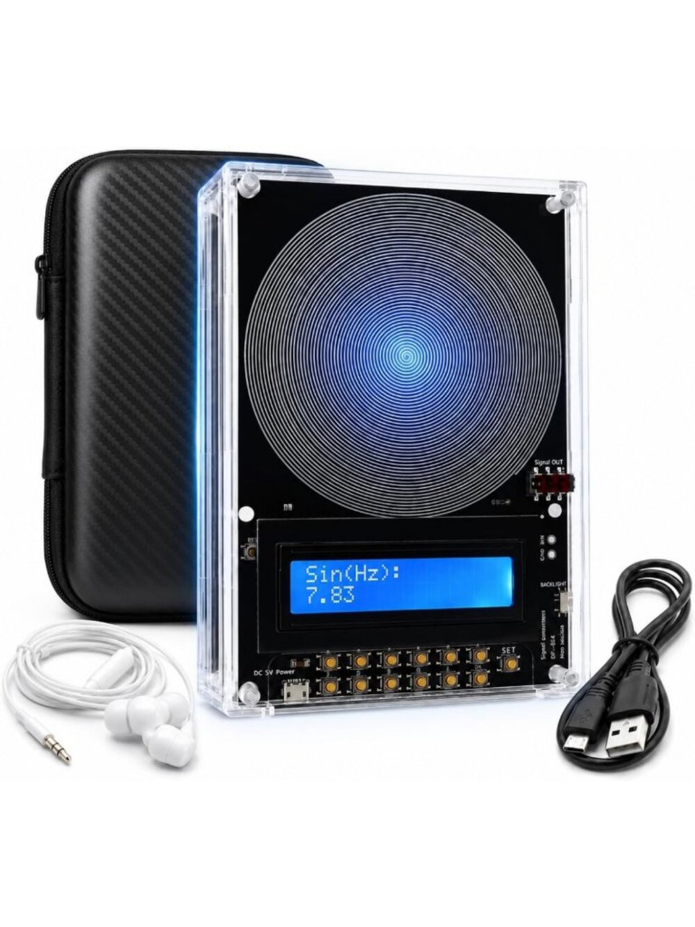 Healing Frequency Generator - 7.83 Hz Schumann Resonance for Wellness & Balance